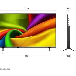 LG NANO 4K UHD AI TV NU86 55" 55NU865BPSA Black